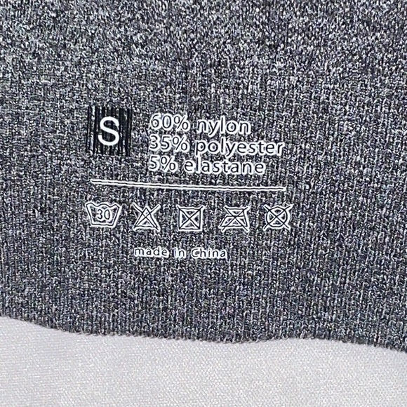 Gray Sports Bra Small - Picture 3 of 6